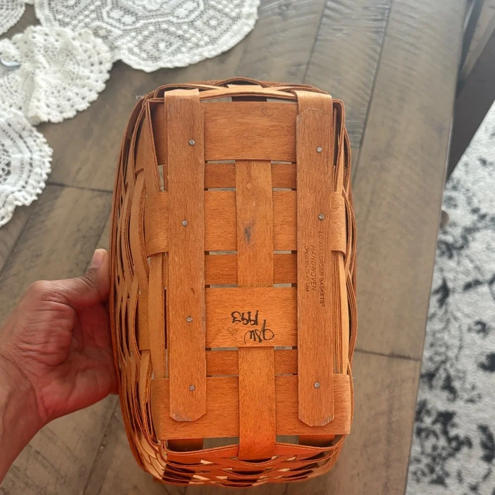 Longaberger Brown Woven Basket